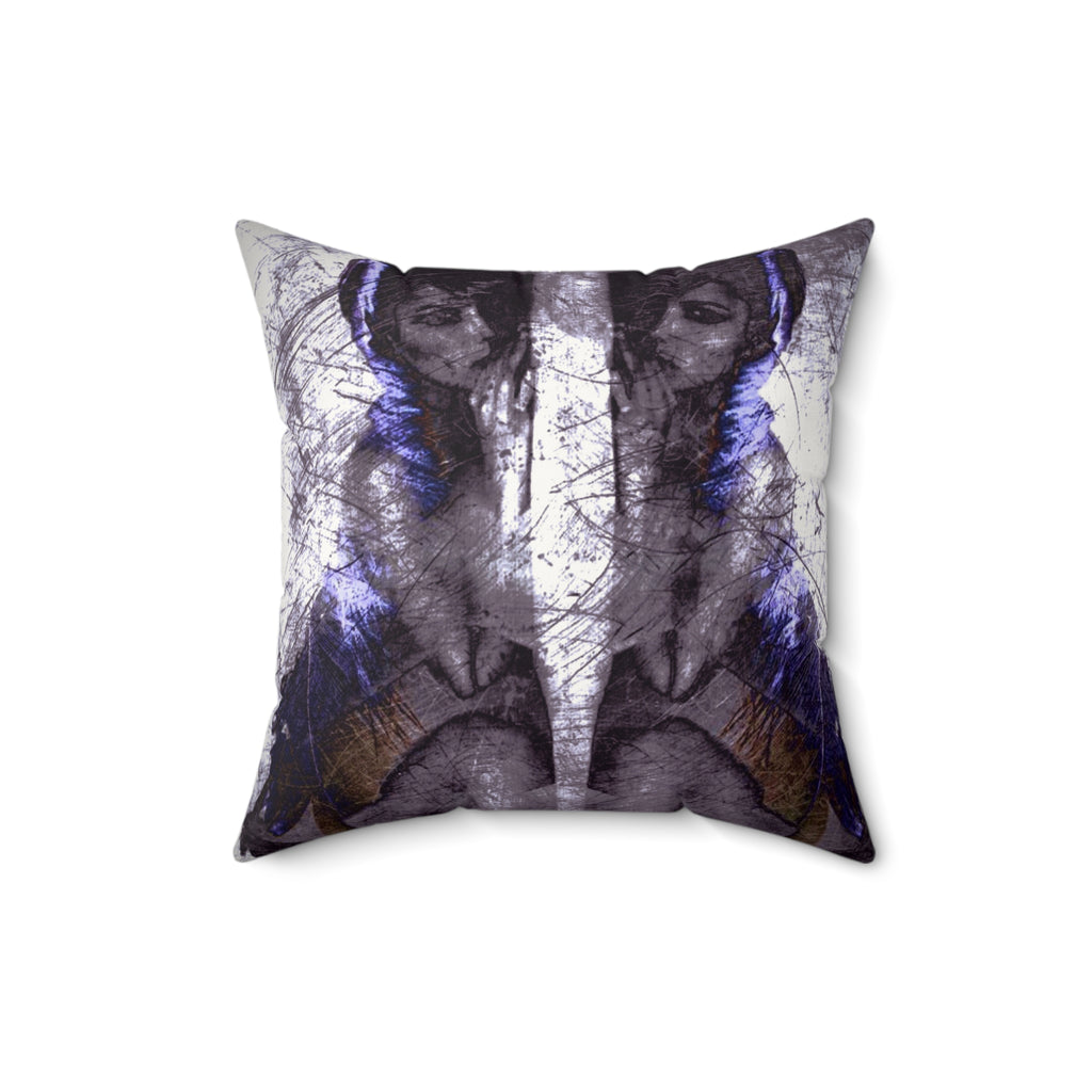 Proof of Life - Faux Suede Throw Pillow
