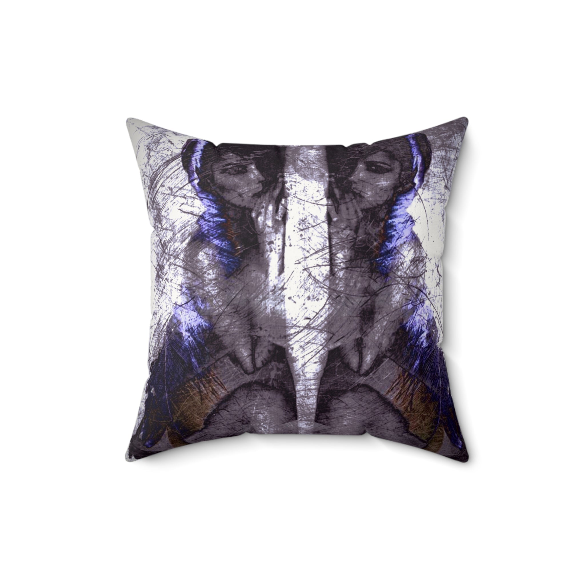 Proof of Life - Faux Suede Throw Pillow