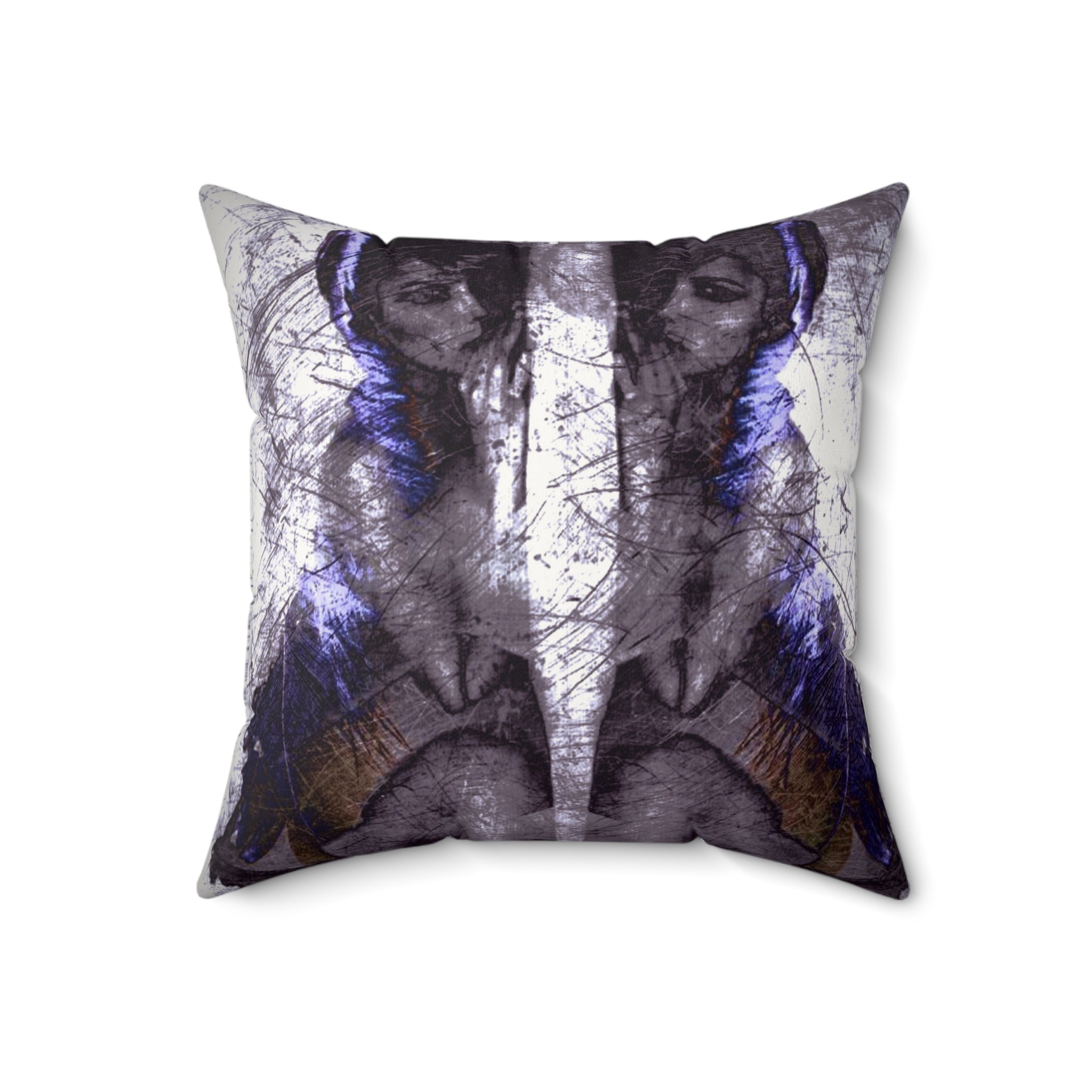 Proof of Life - Faux Suede Throw Pillow