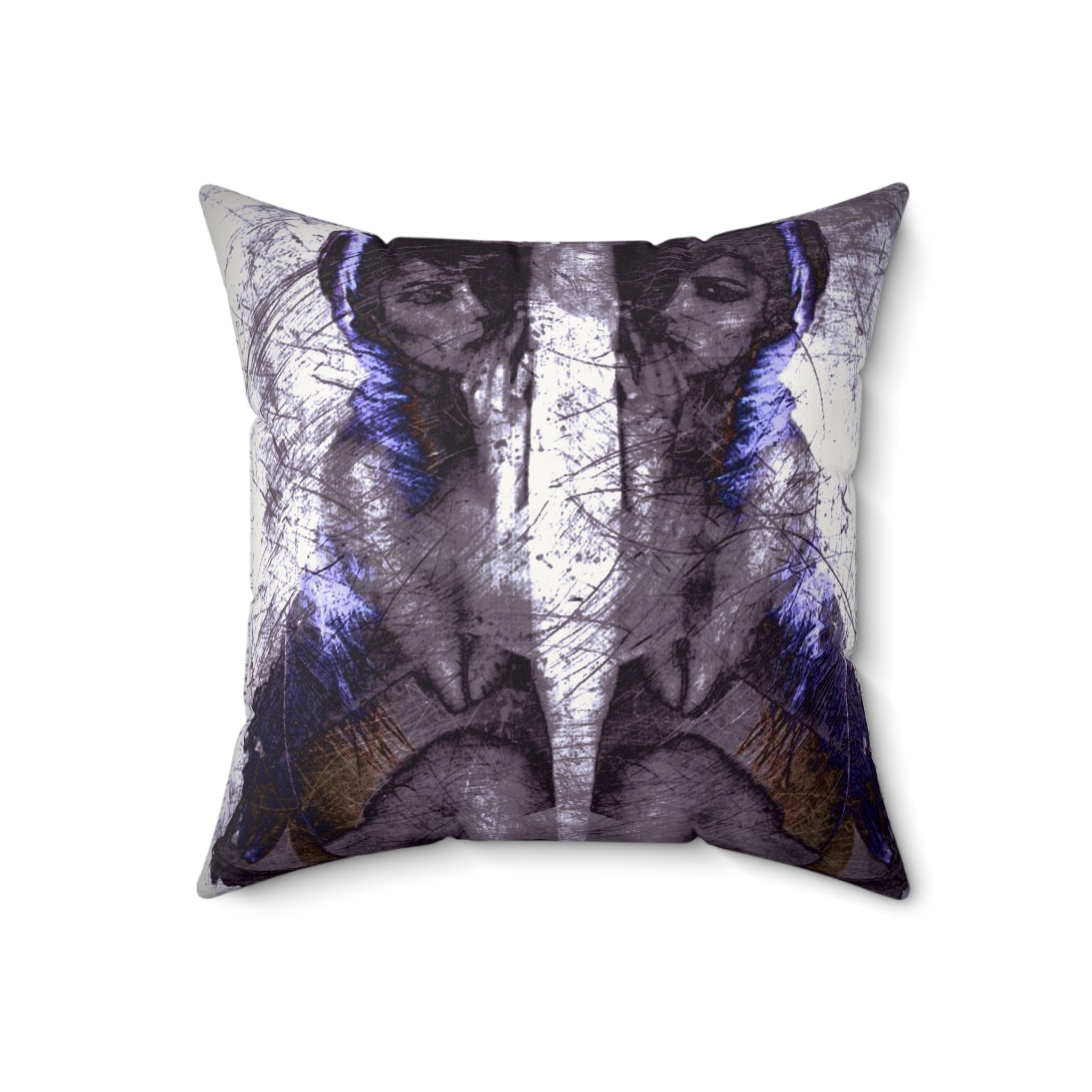 Proof of Life - Faux Suede Throw Pillow