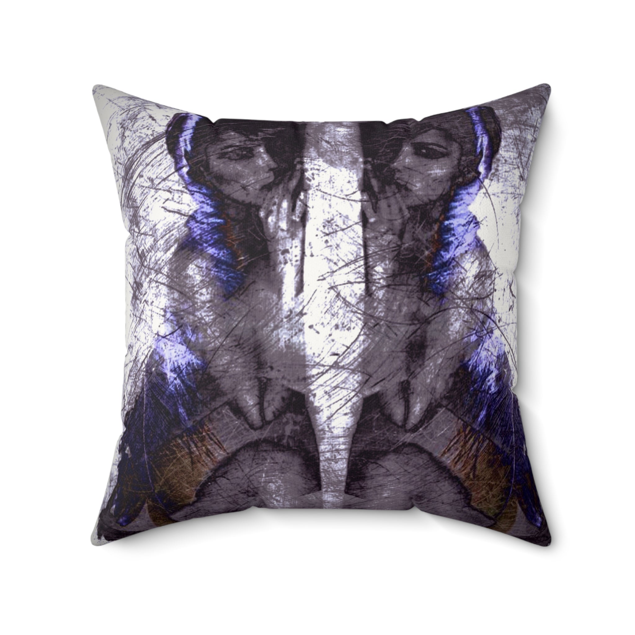 Proof of Life - Faux Suede Throw Pillow