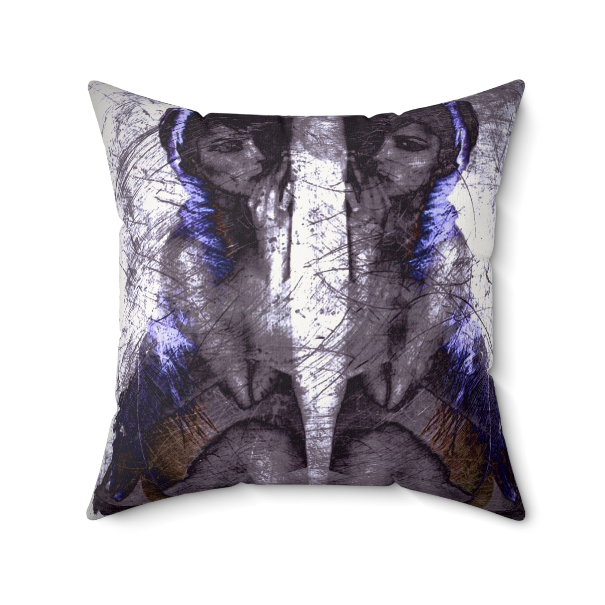 Proof of Life - Faux Suede Throw Pillow