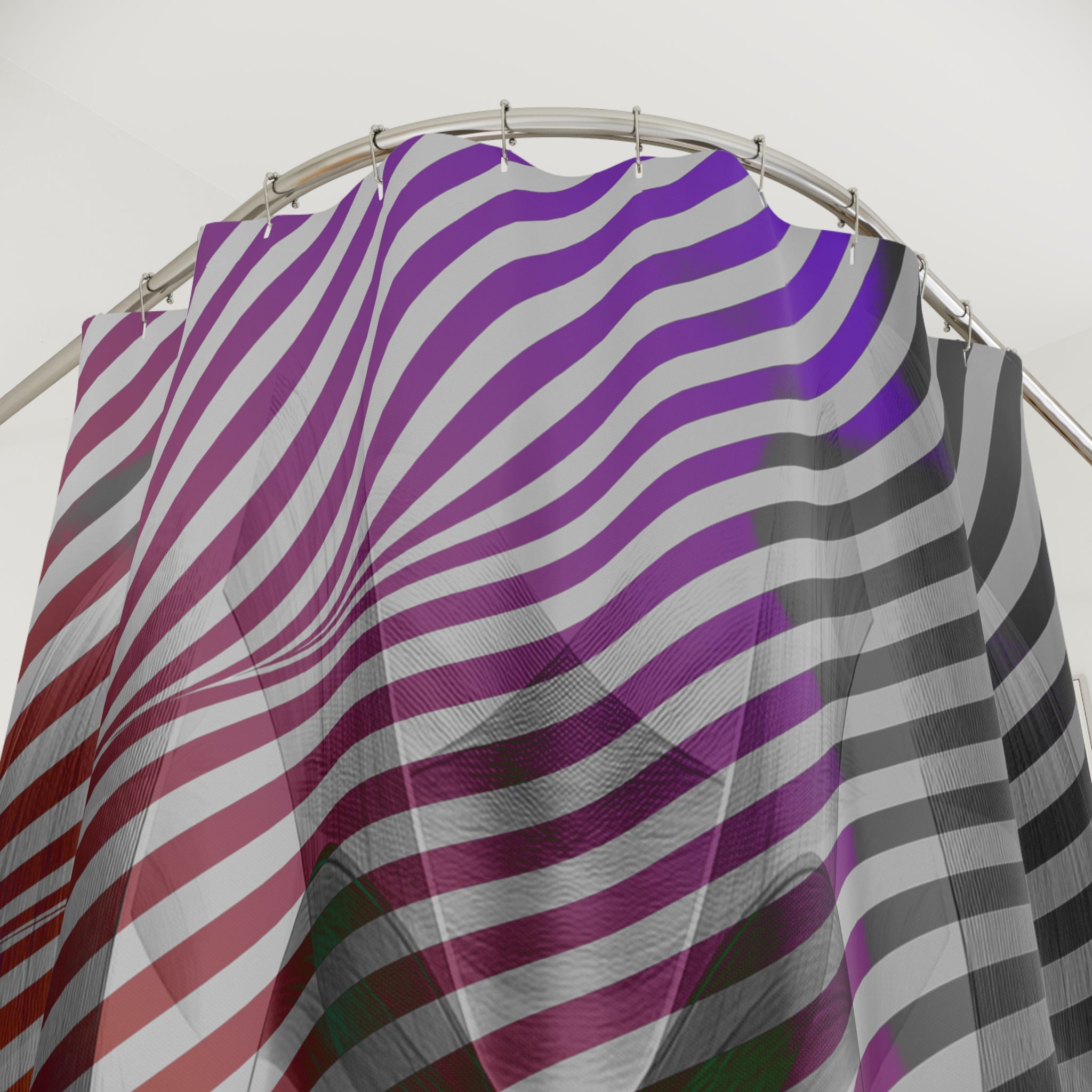 Psychedelic Wave - Shower Curtain