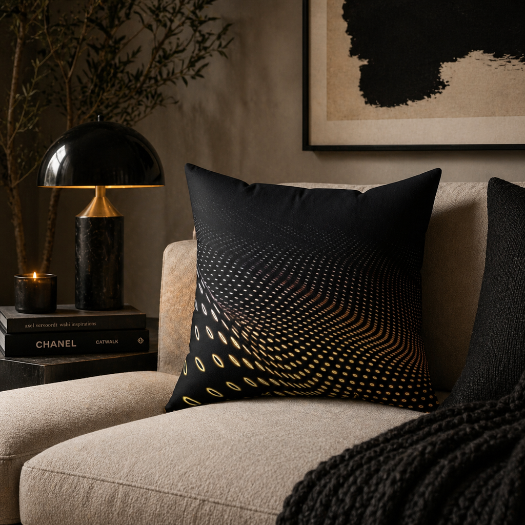 Pulse Matrix - Throw Pillow
