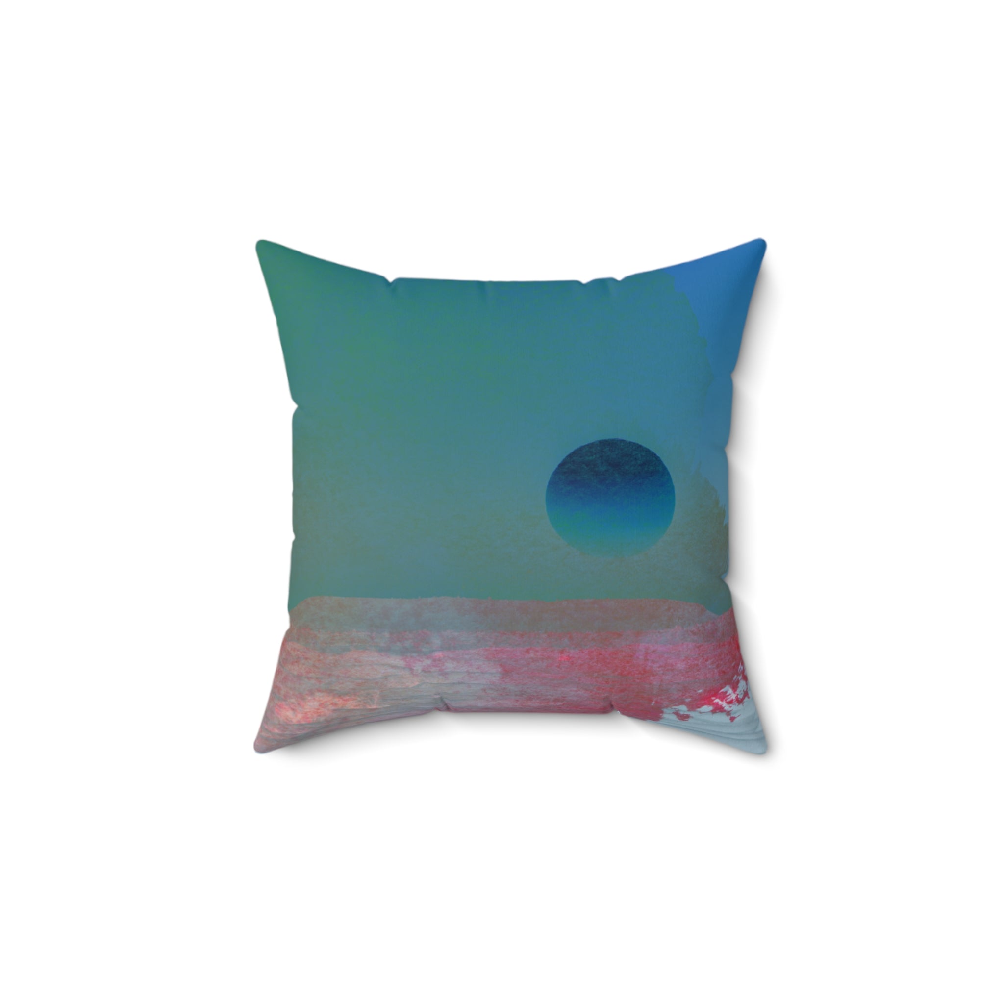 Quiet as a Threat - Faux Suede Throw Pillow