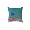 Quiet as a Threat - Faux Suede Throw Pillow