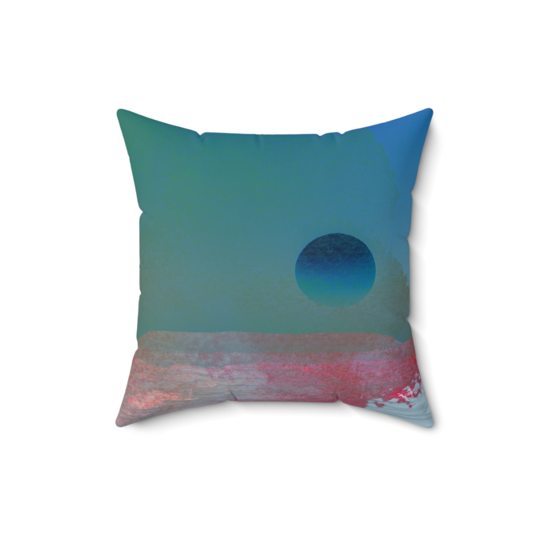 Quiet as a Threat - Faux Suede Throw Pillow