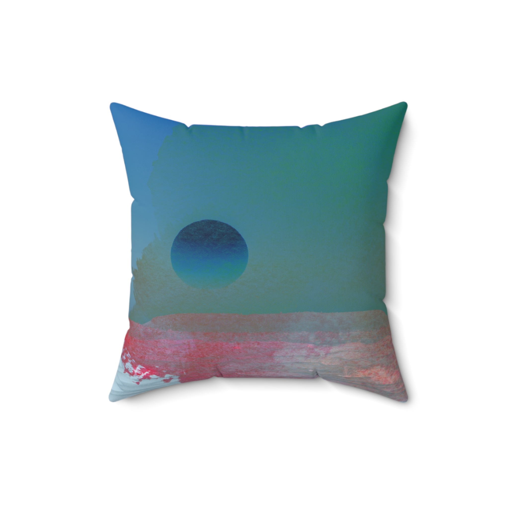 Quiet as a Threat - Faux Suede Throw Pillow
