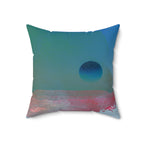 Quiet as a Threat - Faux Suede Throw Pillow