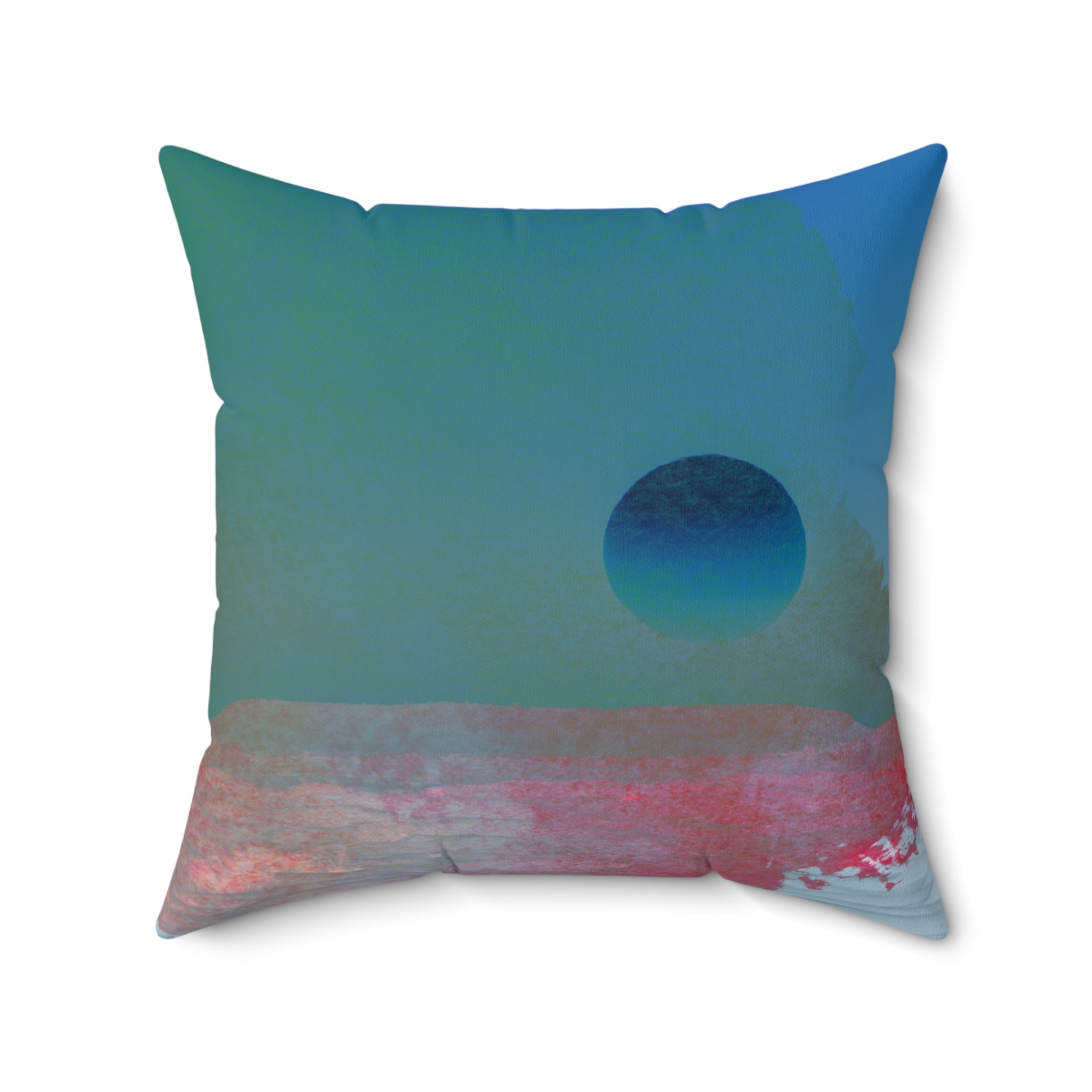 Quiet as a Threat - Faux Suede Throw Pillow