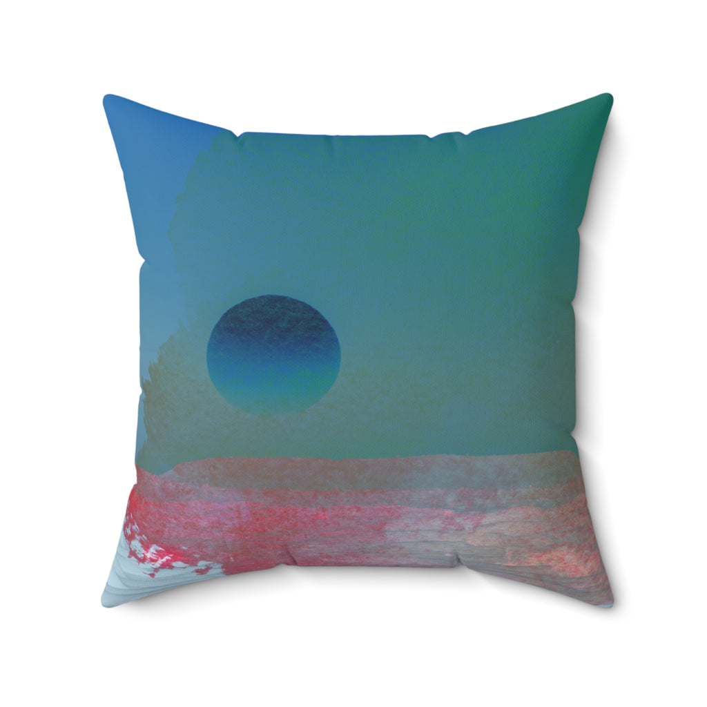 Quiet as a Threat - Faux Suede Throw Pillow