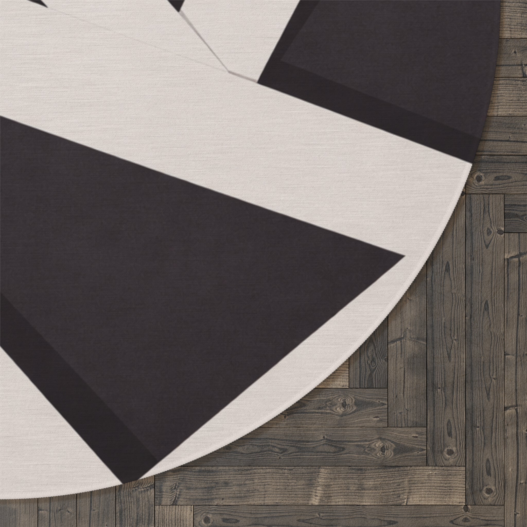 Quite Cut -Round Area Rug