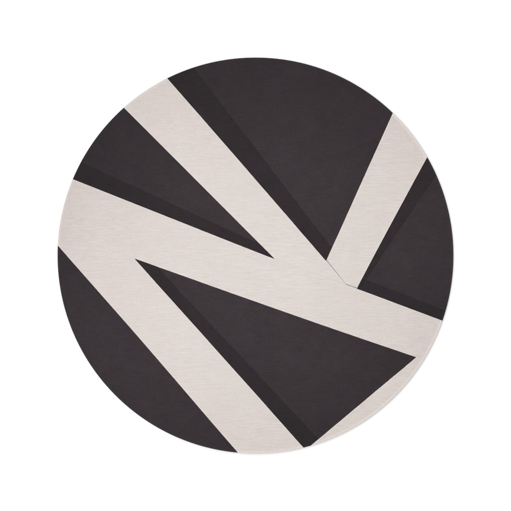 Quite Cut -Round Area Rug