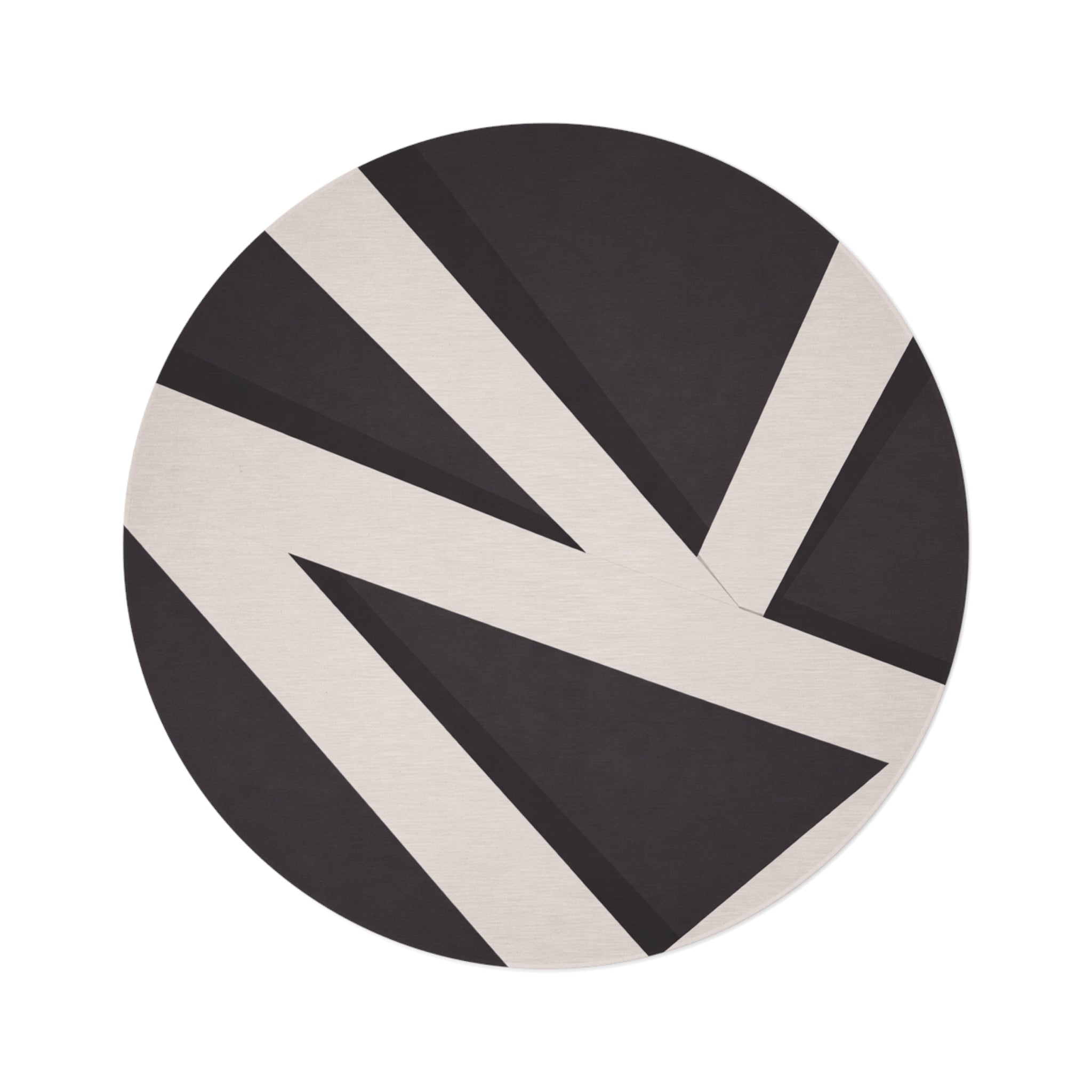 Quite Cut -Round Area Rug