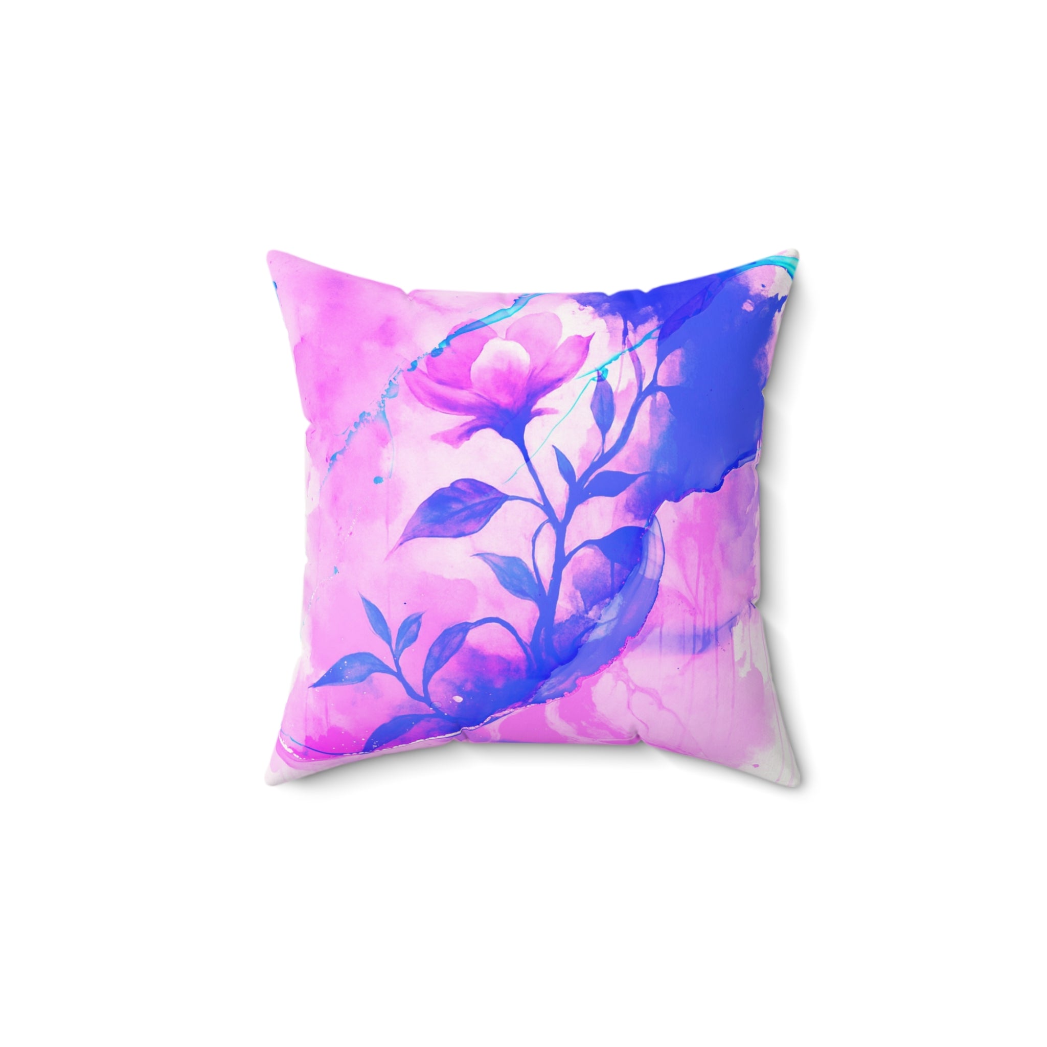 Rooted Replace - Faux Suede Throw Pillow