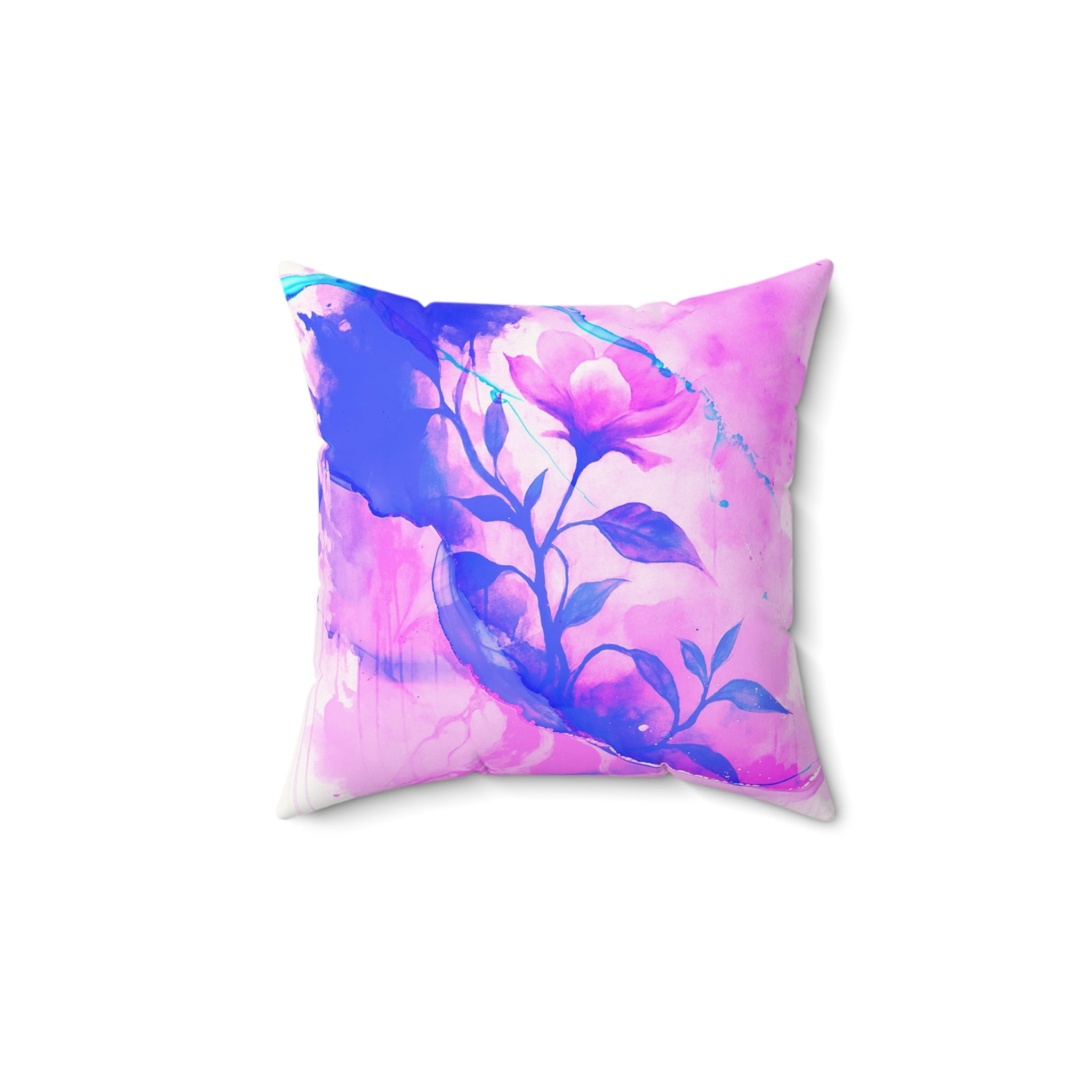 Rooted Replace - Faux Suede Throw Pillow