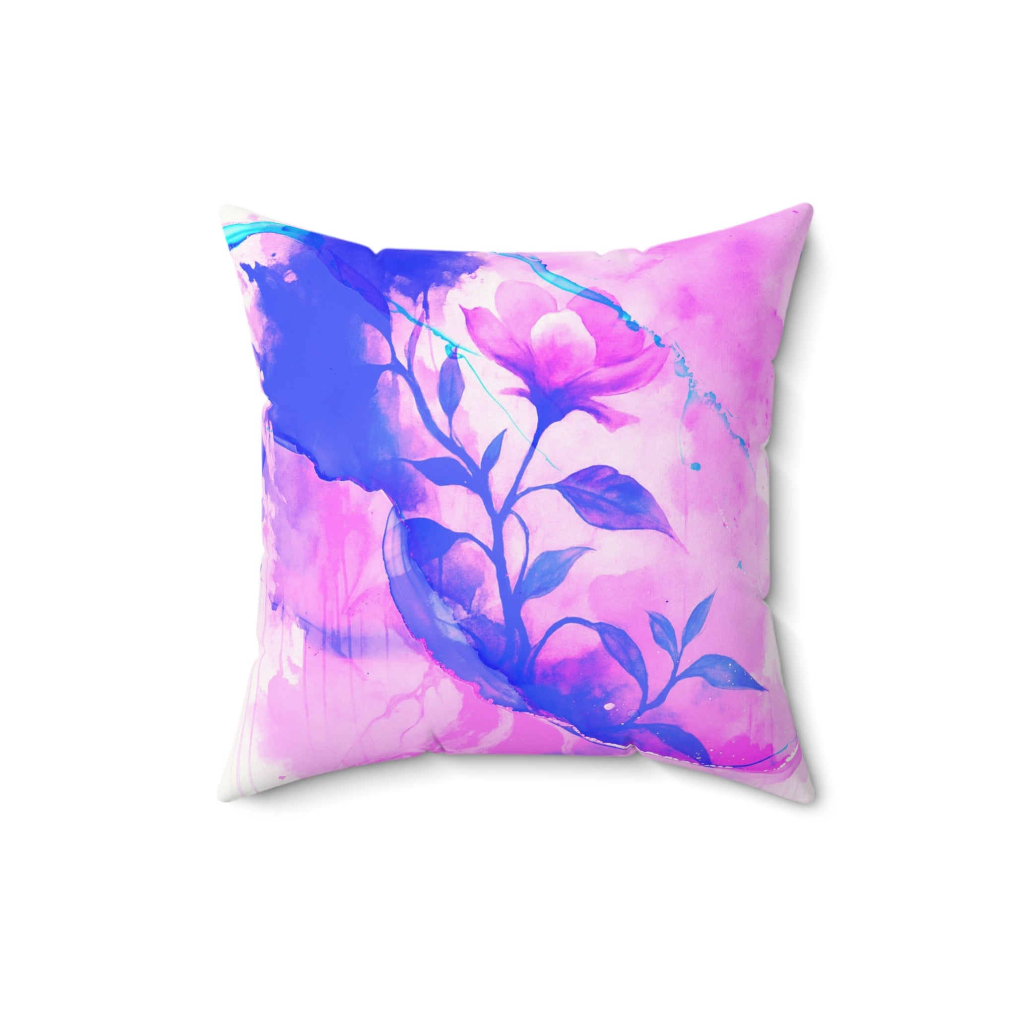 Rooted Replace - Faux Suede Throw Pillow