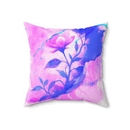 Rooted Replace - Faux Suede Throw Pillow