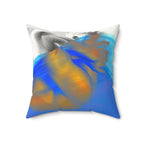 Saturation Point - Faux Suede Throw Pillow