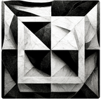 The Gentle Grid - Hooded Blanket