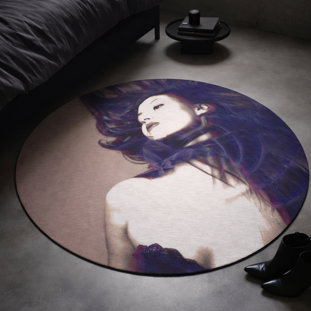 Seen Without Asking - Round Area Rug