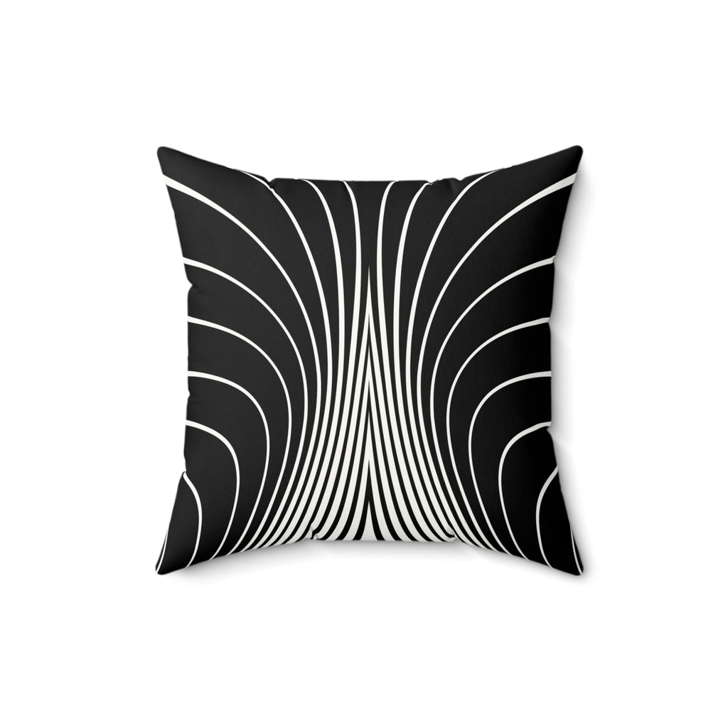 Sharp Edges, Soft Landings - Faux Suede Throw Pillow