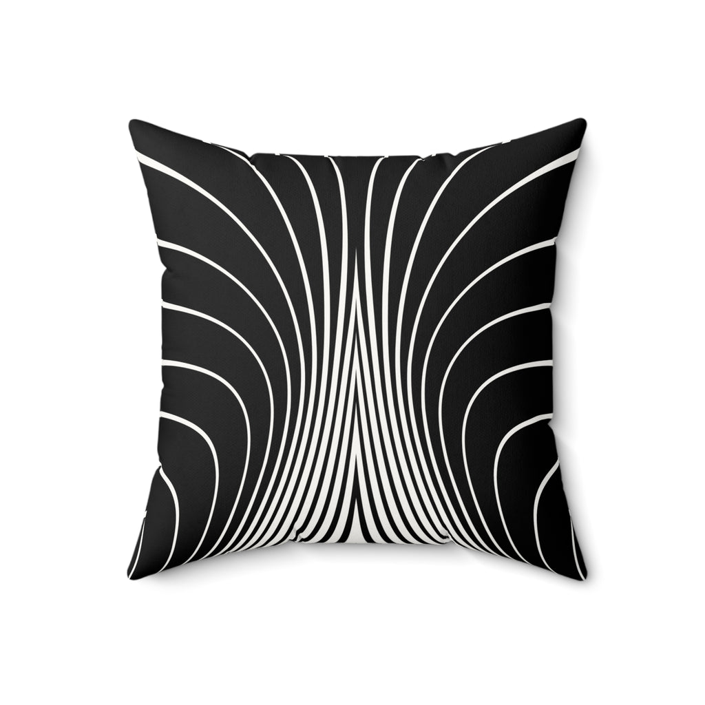 Sharp Edges, Soft Landings - Faux Suede Throw Pillow