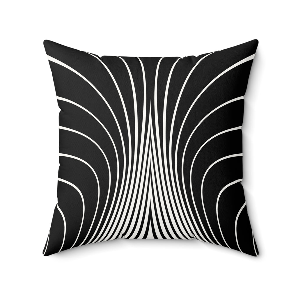 Sharp Edges, Soft Landings - Faux Suede Throw Pillow