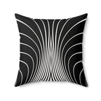 Sharp Edges, Soft Landings - Faux Suede Throw Pillow