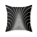 Sharp Edges, Soft Landings - Faux Suede Throw Pillow