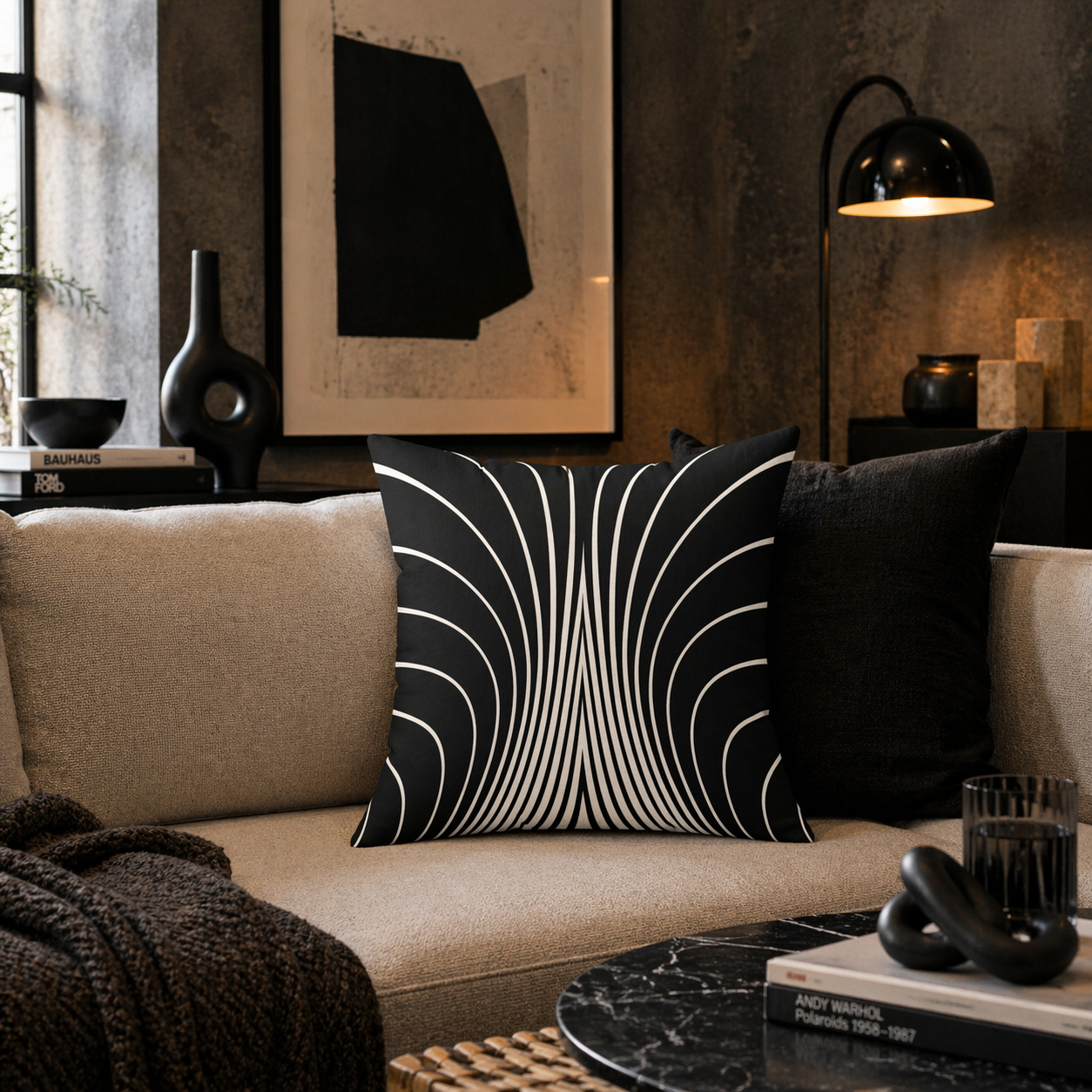 Sharp Edges, Soft Landings - Faux Suede Throw Pillow