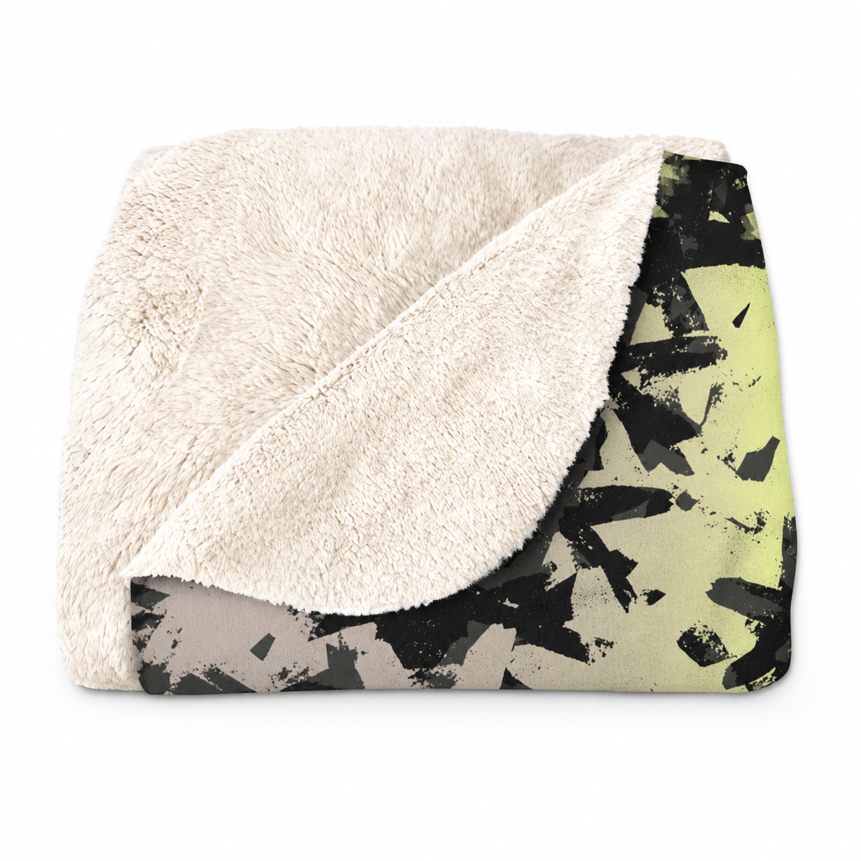 Shatter Blanket - Sherpa Fleece Throw Blanket