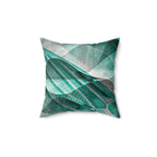 Shed Skin - Faux Suede Throw Pillow