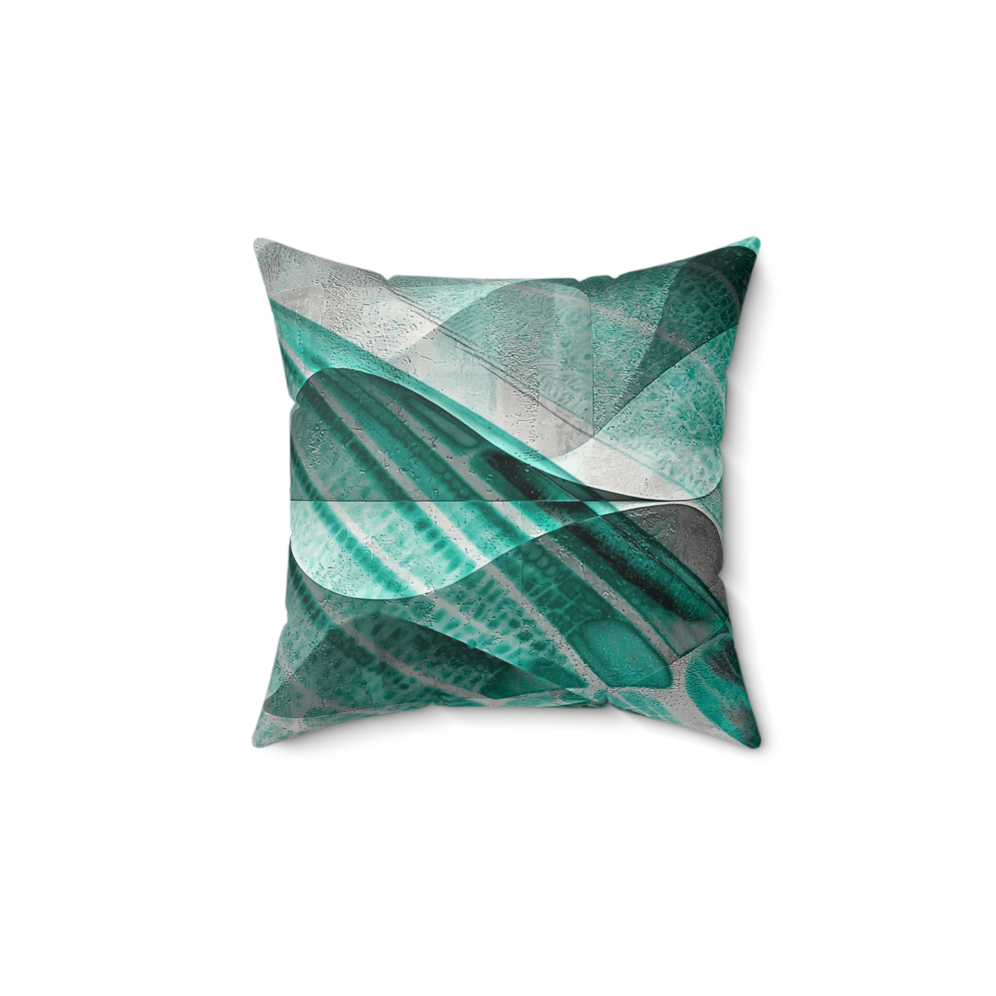 Shed Skin - Faux Suede Throw Pillow