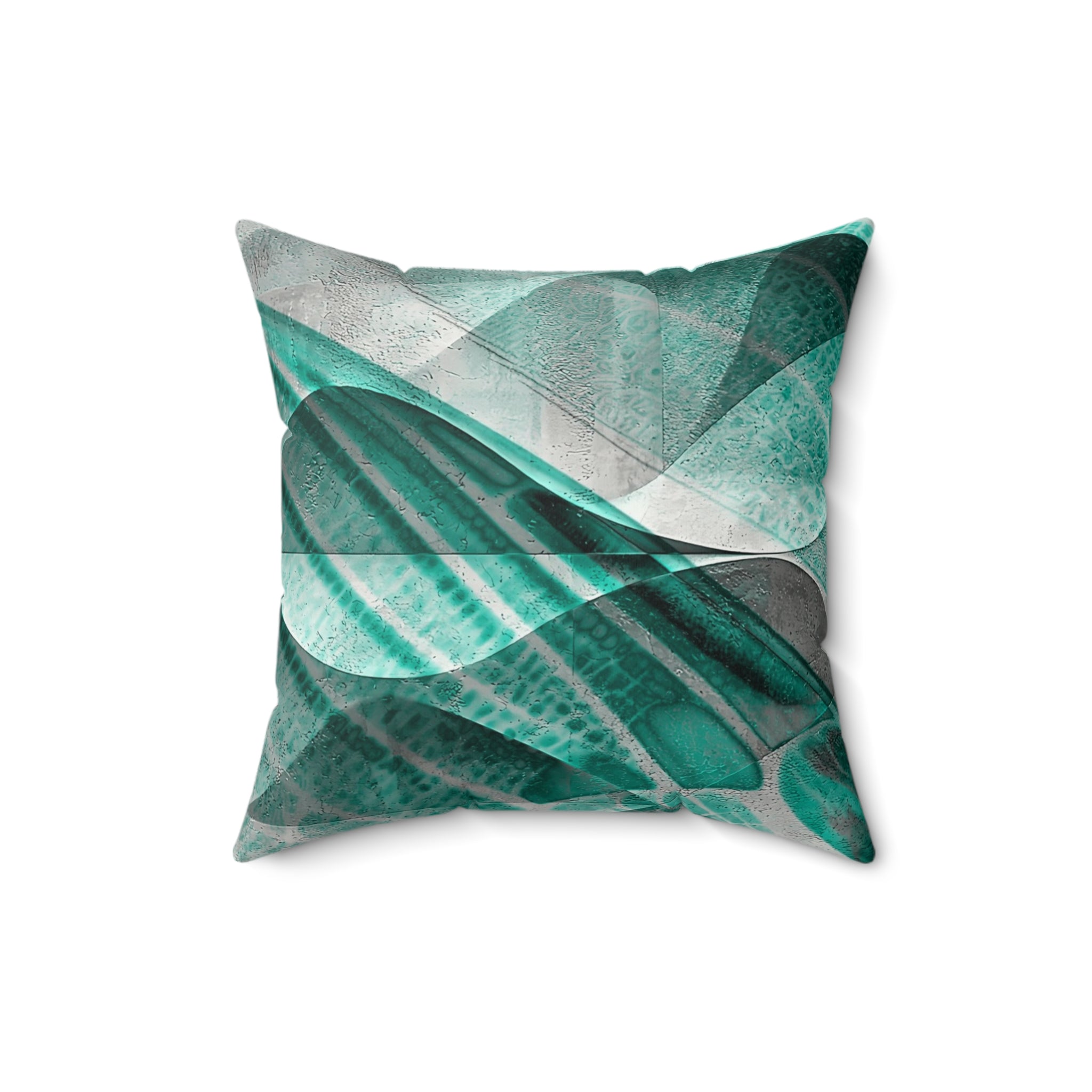 Shed Skin - Faux Suede Throw Pillow