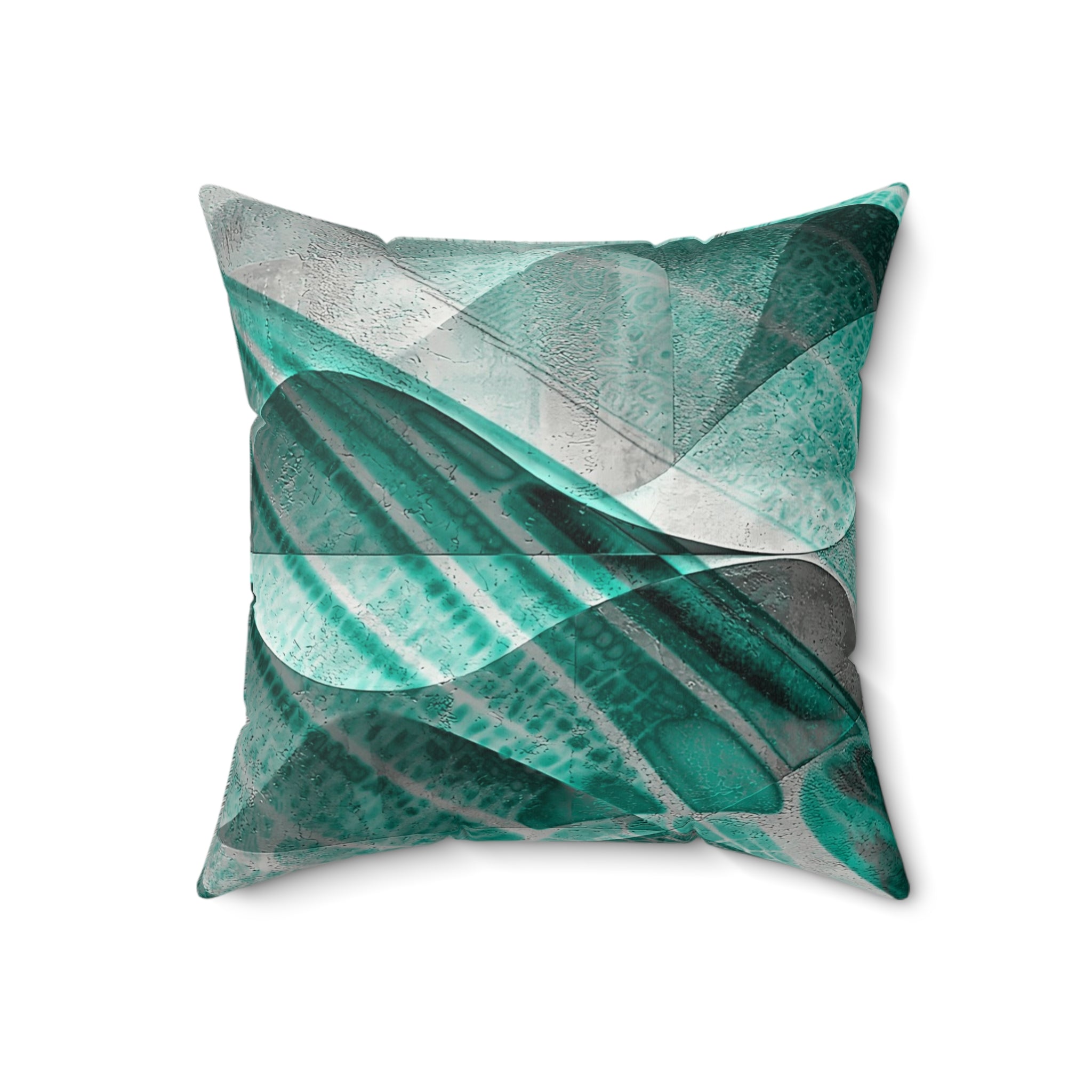 Shed Skin - Faux Suede Throw Pillow