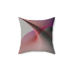 Silken Havoc - Faux Suede Throw Pillow