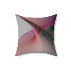 Silken Havoc - Faux Suede Throw Pillow