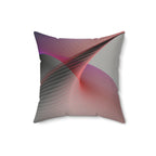 Silken Havoc - Faux Suede Throw Pillow