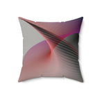 Silken Havoc - Faux Suede Throw Pillow