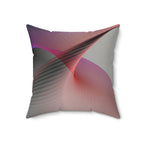 Silken Havoc - Faux Suede Throw Pillow