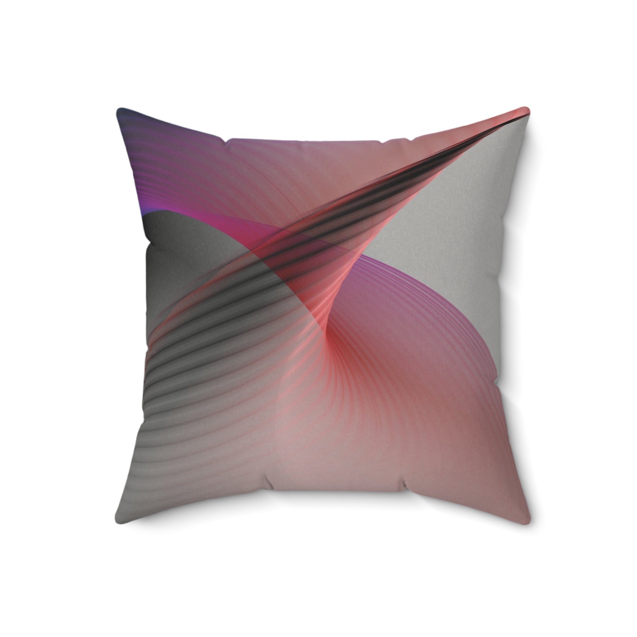 Silken Havoc - Faux Suede Throw Pillow