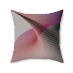 Silken Havoc - Faux Suede Throw Pillow