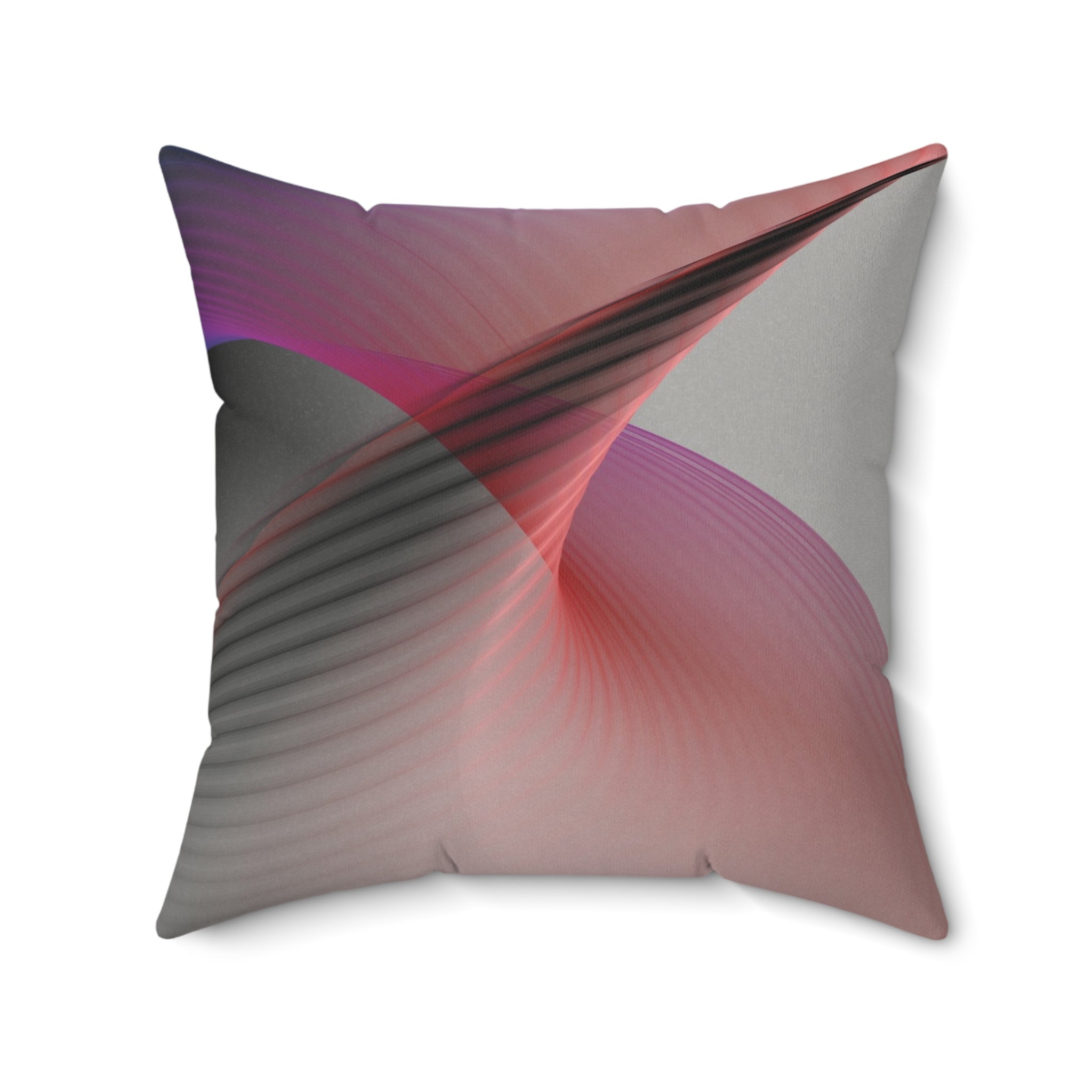 Silken Havoc - Faux Suede Throw Pillow