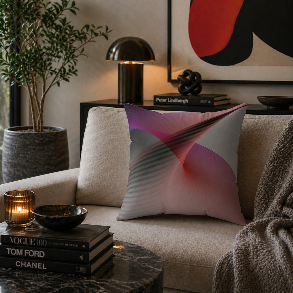 Silken Havoc - Throw Pillow