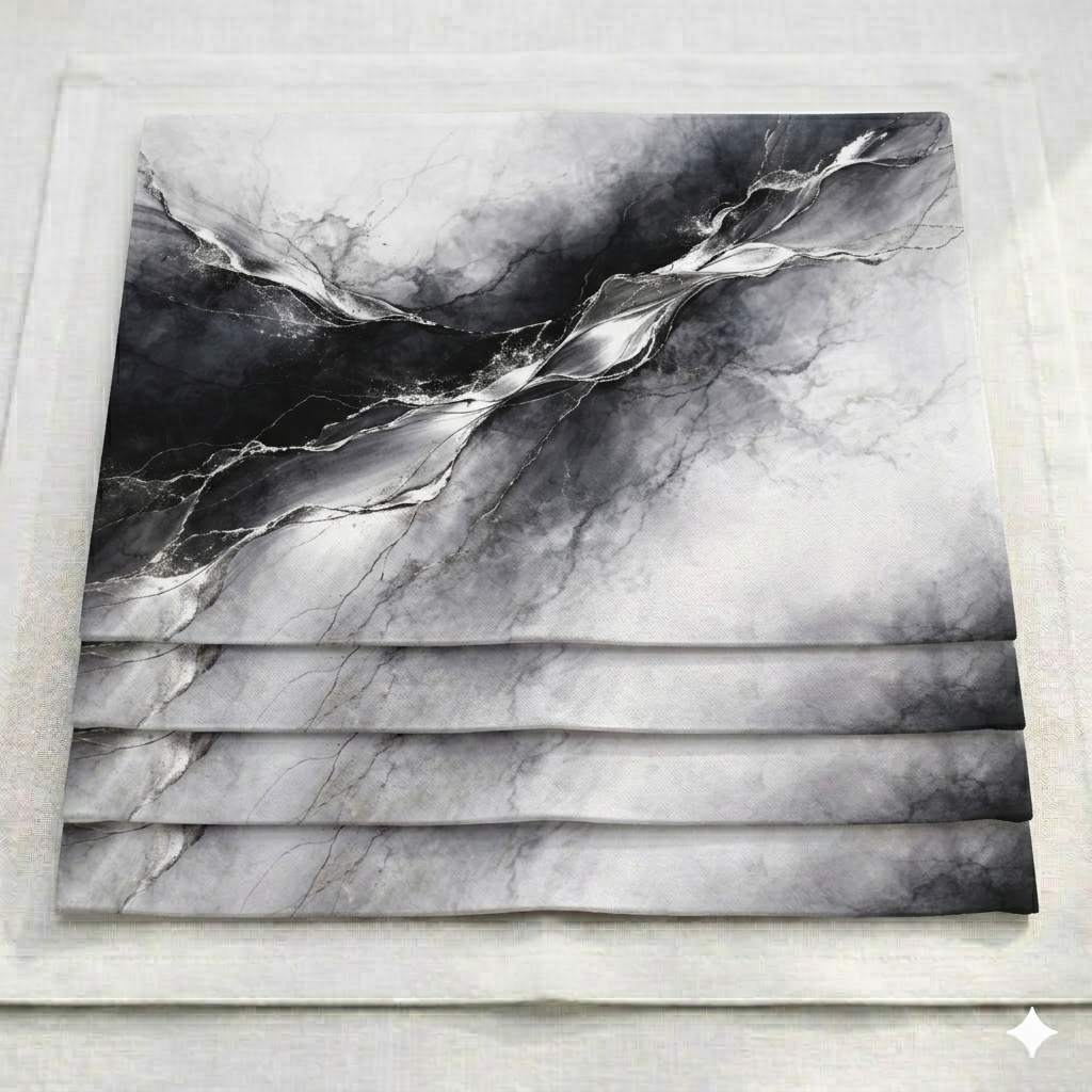 Silver Strata - Placemat Set (4)