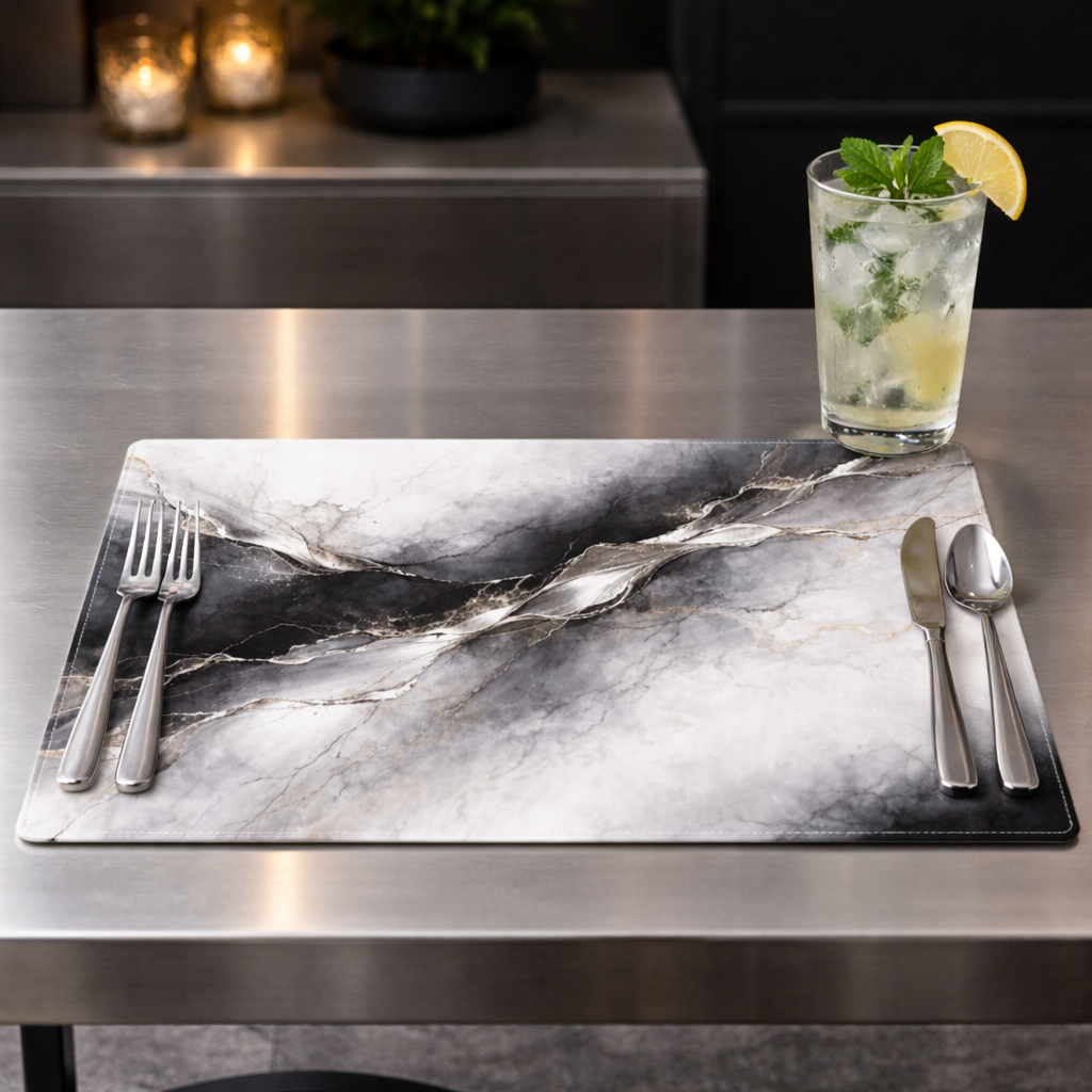 Silver Strata - Placemat Set (4)