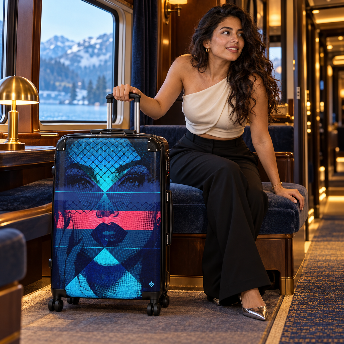 Electric Muse | Suitcase | Roller