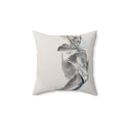 Smoke, Then Rise - Faux Suede Throw Pillow