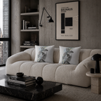 Smoke, Then Rise - Faux Suede Throw Pillow